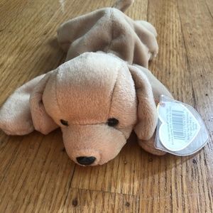 Ty Beanie Baby - Fetch Golden Retriever - 1997